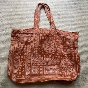 Free People cotton sachel